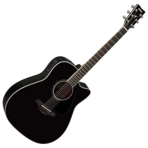 Yamaha FGX830C Acoustic Guitar Black
