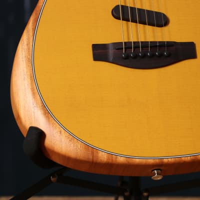 Fender Acoustasonic Player Telecaster Acoustic Electric Guitar in Butterscotch Blonde image 4