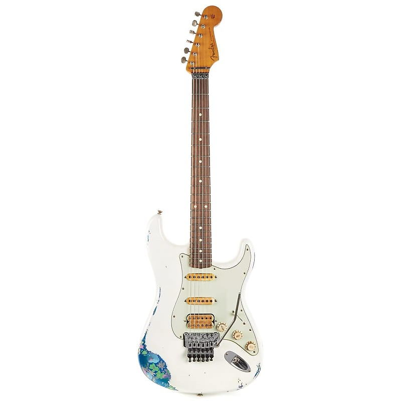 Fender Custom Shop White Lightning Stratocaster Relic image 1