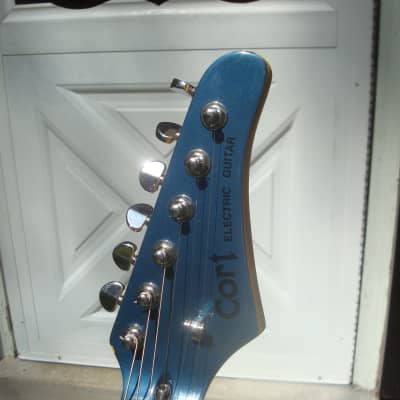 Cort    S S S   Stratocaster :REAL Teal ... Korea! image 2