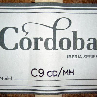Cordoba C9 Classical Guitar Cedar/Mahogany image 11