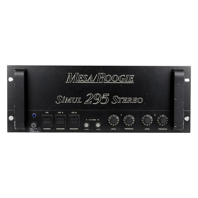 Mesa Boogie 295 Stereo Simul-Class 2-Channel 95-Watt Power Amplifier image 1