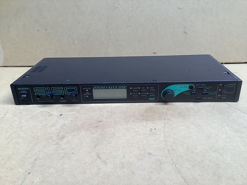 Zoom 9150 Valve DSP Vintage Multi Effects Rack Unit ZOOM