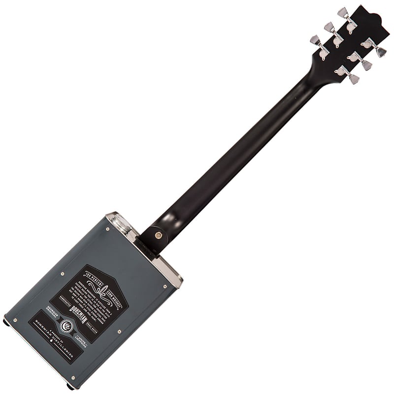 ギター BOHEMIAN ELCTRICG OIL GUITAR Bohemian Guitars Oil Can Guitar Yellow/Blue – Chicago Music
