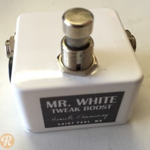ギター HenrettaEngineering Mr.White Tweak Boost Henretta Engineering Mr. White Tweak Boost | Reverb