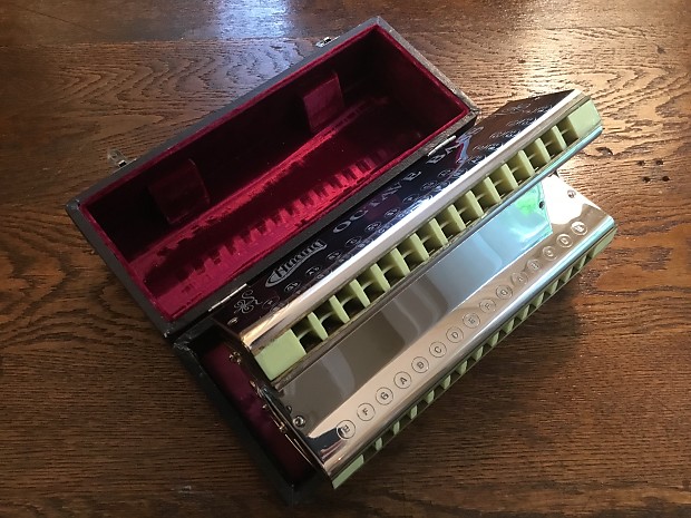 Huang  Octave Bass Harmonica 1970's? Owned by Leon Redbone image 1