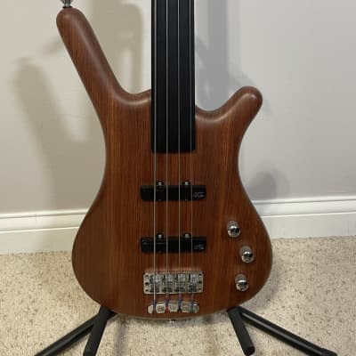Warwick Corvette Standard Fretless Bass Natural - Made in Germany for sale