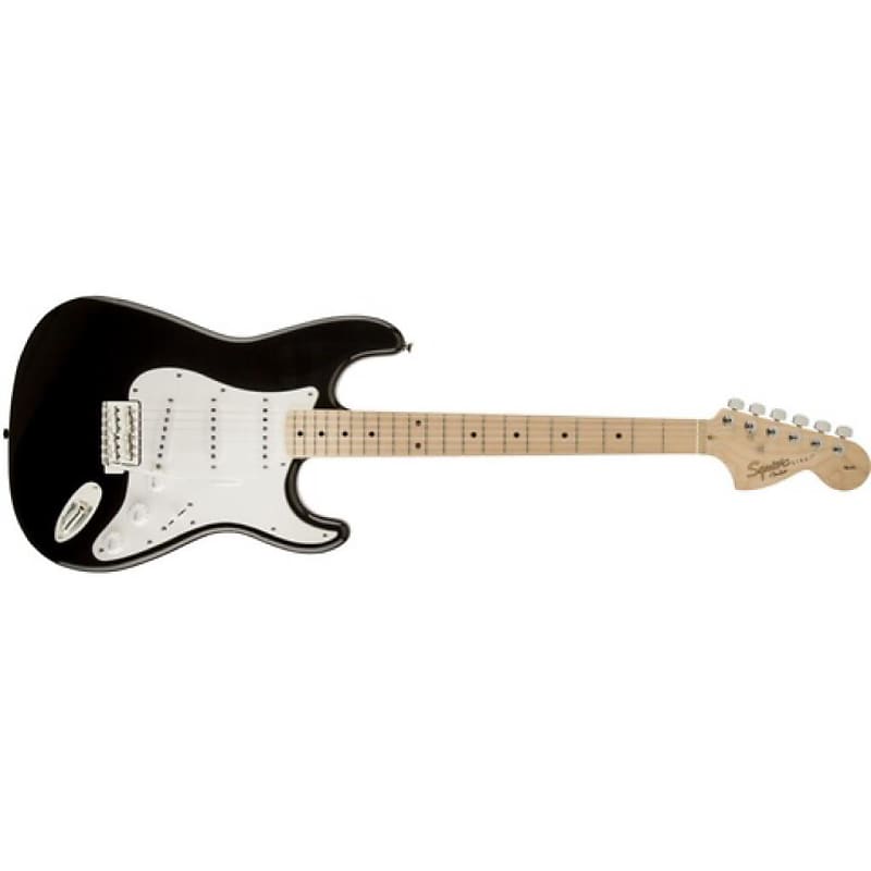 Fender Squier Affinity Strat Series MN BK 2018 Black | Reverb