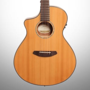 Breedlove Pursuit Concert LH Cutaway Acoustic/Electric Guitar (Left-Handed) Gloss Natural 2016