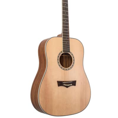 Peavey DW-2 Delta Woods Solid Spruce Top Dreadnought Acoustic Guitar  #03620290 image 10