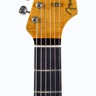 Fender Custom Shop 60 Stratocaster Heavy Relic Aged Black Over 3 Color Sunburst 2023 image 2