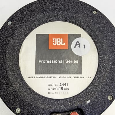Closet Find! Matched Pair JBL 2441 Alnico Magnet 2