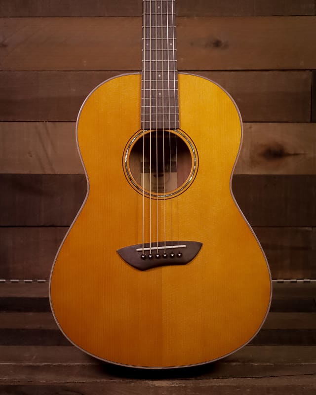 Yamaha CSF3M Parlor Guitar, Vintage Natural image 1