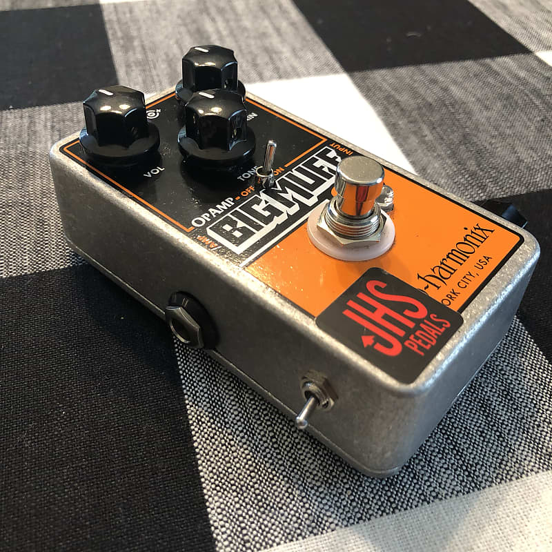JHS-modded Electro-Harmonix Op Amp Big Muff Pi - Pumpkin