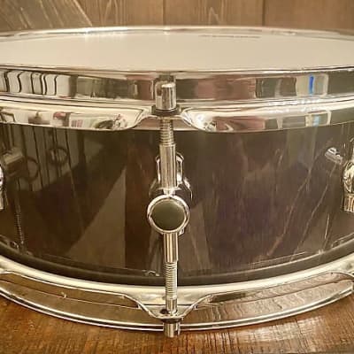 Sonor S-Class 14x5” Maple Snare Drum in Black Onyx Vertical Grain Lacquer Finish image 2