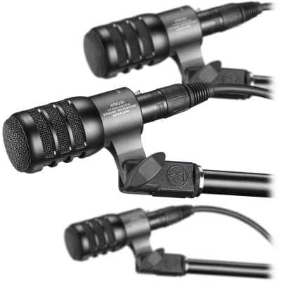 Audio-Technica ATM230PK Hypercardioid Dynamic Instrument Microphone (3-Pack) image 1