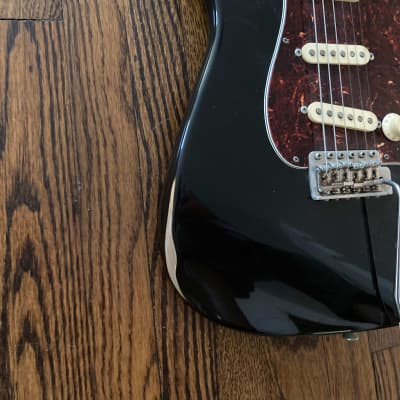 Fender Stratocaster American Vintage Reissue '57 Translucent Black image 3
