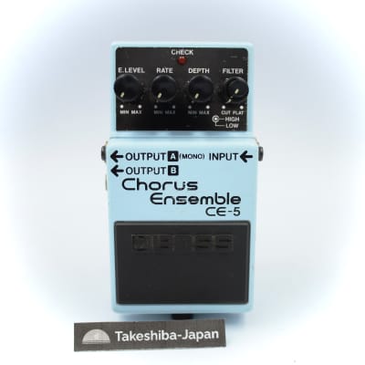 Boss CE-5 Chorus Ensemble (Blue or Pink Label) | Reverb