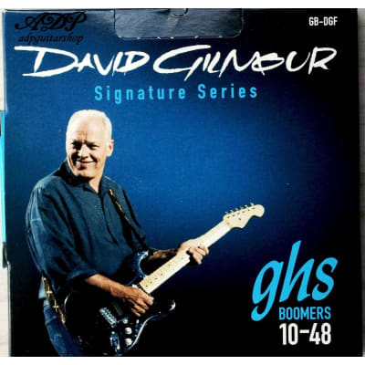 2 GHS David Gilmour Blue 10-48 Electrique guitar Strings Set for sale