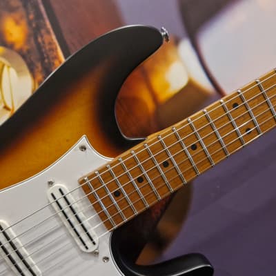Ibanez ATZ10P-STM Premium Andy Timmons Signature E-Guitar 6 String - Sunburst Matte + Bag image 2
