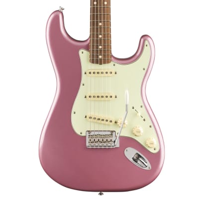 Used Fender Vintera '60s Stratocaster Modified - Burgundy Mist Metallic image 3