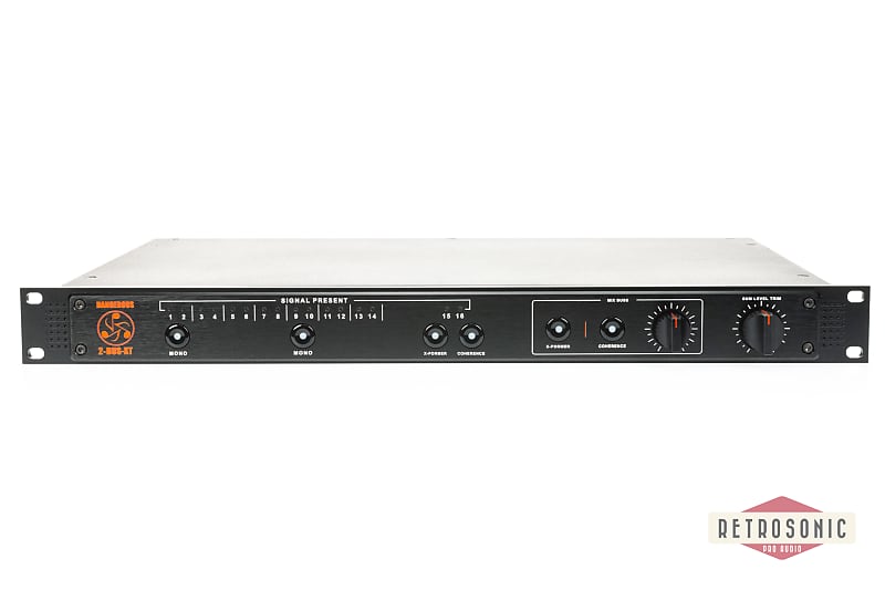Dangerous Music 2-BUS-XT Analog Summing Mixer 2022 - Present - Black image 1