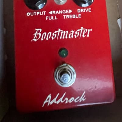 Addrock Boostmaster NKT275 2000s Red | Reverb