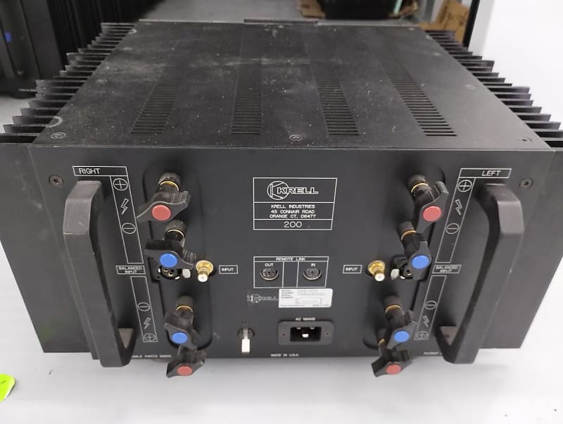 Krell FPB 200 Class A amplifier in excellent condition - 1990's