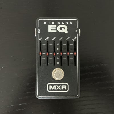 Reverb.com listing, price, conditions, and images for mxr-m109-six-band-eq-black