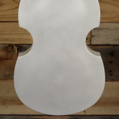 Hofner HI-459-PE Pro Ignition Violin Guitar Pearl White image 3