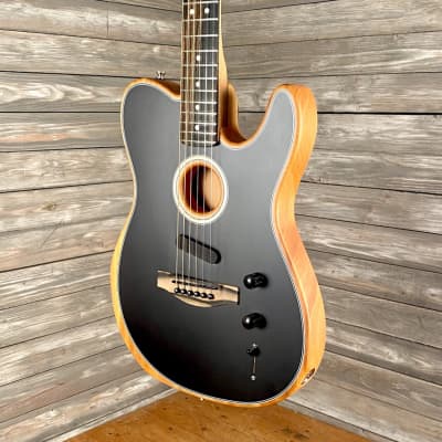 Fender American Acoustasonic Telecaster 2019 - Black image 2