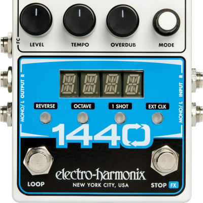 ELECTRO-HARMONIX NEW 1440 STEREO LOOPER WITH 20 LOOPS & 24 MINUTES RECORDING TIME 9.6DC-200 PSU INCL image 1