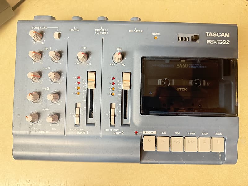 TASCAM MINISTUDIO PORTA02 本体 TASCAM Porta 02 MKII Portastudio Black | Guitar Center