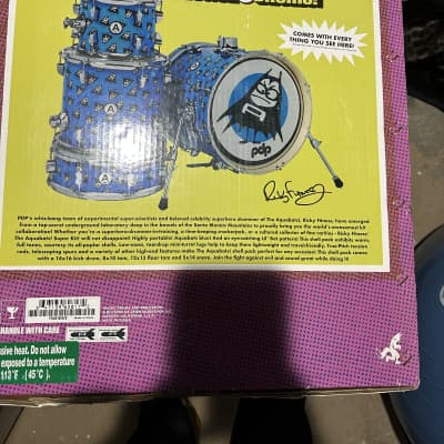 PDP Aquabats Action Drum Set / New Yorker Bop Jazz - NEW IN BOX - DW  Pacific