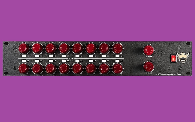 Phoenix Audio Nicerizer Junior 16 Channel DAW Summing Mixer Reverb