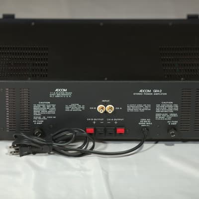 Adcom GFA-2 Stereo Power Amplifier image 5