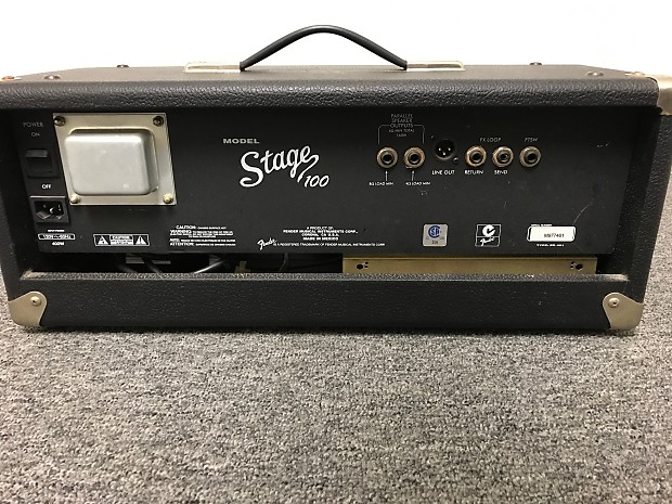 Fender stage 100 head discount
