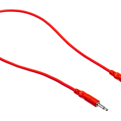 Hosa Unbalanced Patch Cables 3.5mm TS to Same 1ft image 4