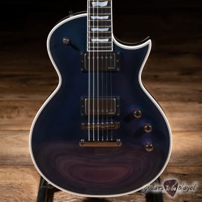 ESP Eclipse Custom EMG Electric Guitar w/ Case – Andromeda II image 2