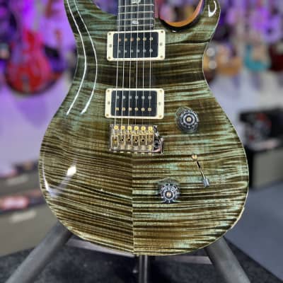 PRS Custom 24 10 Top Trampas Green Wrap *FREE PLEK WITH PURCHASE* 431 image 3