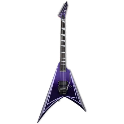 LTD Alexi Laiho Hexed Signature Electric Guitar - Purple Fade w/Pinstripes image 1