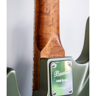 Bacchus Handmade Woodline 417, Roasted Birdseye Maple Neck, Ebony Fretboard Jazz image 3