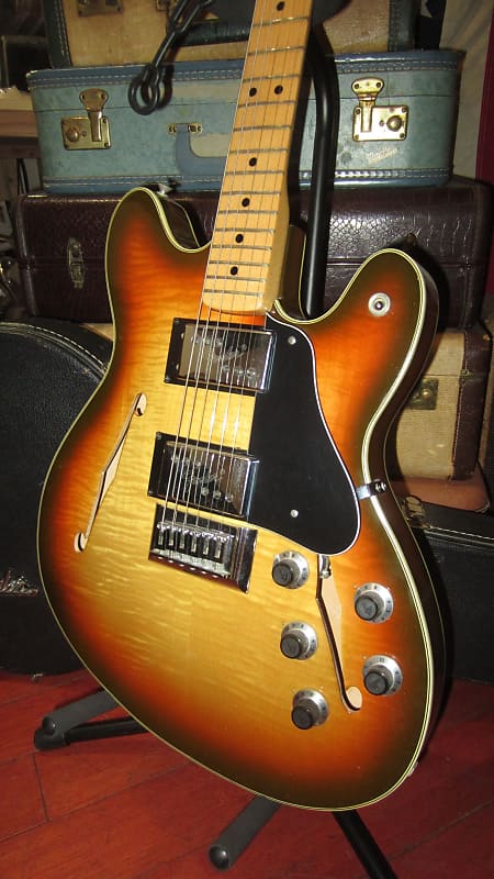 1976 Fender Starcaster Sunburst w/ Original Case, Strap and Manual image 1