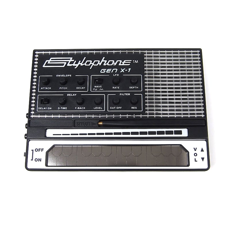 Stylophone: Gen X-1 Portable Analog Synthesizer (Open Box | Reverb