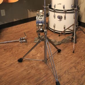 Vintage 1974 Rogers 5-Piece Rogers Drum Kit w/ Rogers Hardware- White image 13