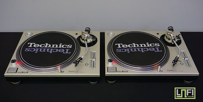 Technics SL-1200 MK3D Classic Professional DJ Turntable Pair - Silver - 240V