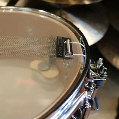 Sonor 13x 5.75" Benny Greb Signature Beech Snare Drum with Teardrop Lugs and Bubinga Inlay image 19