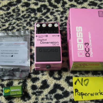 used Boss DC-3 Digital Dimension (digital chorus) 1988 very used Boss DC-3 Digital Dimension (digital chorus) 1988 very