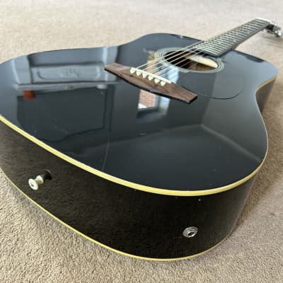 Rikter D-2EC BK electro acoustic guitar 21st century  - Black Dreadnought for sale