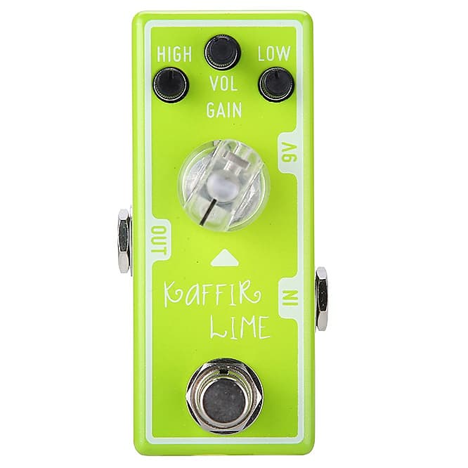 New Tone City Kaffir Lime Overdrive Mini Guitar Effects Pedal image 1